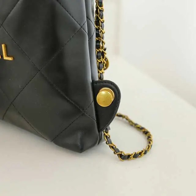 Fashion Letter Leather Backpack