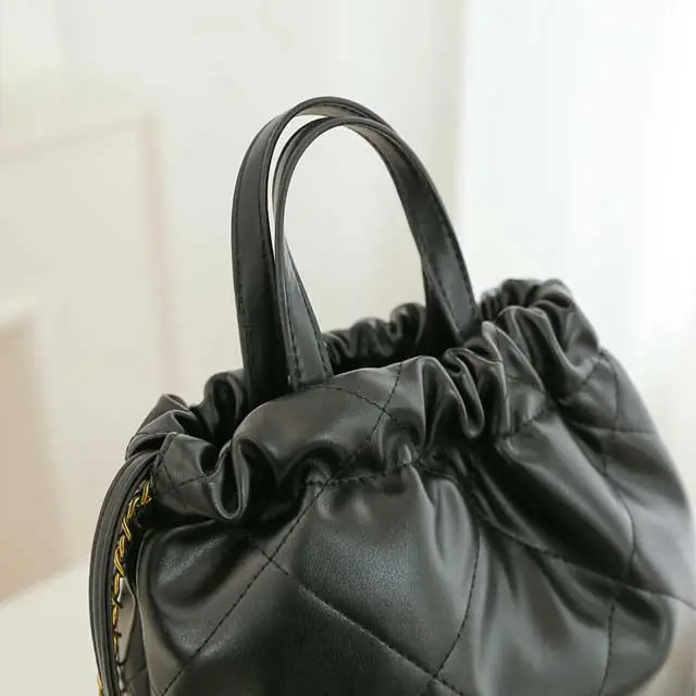 Fashion Letter Leather Backpack