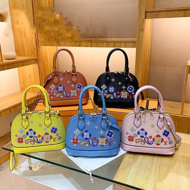 Printed Leather Fashion Hand Bag