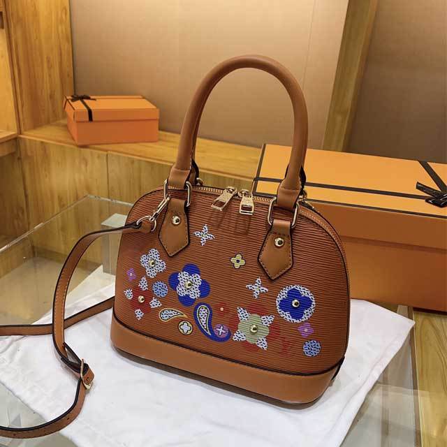 Printed Leather Fashion Hand Bag