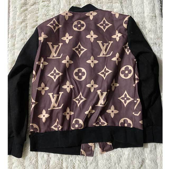 Letter Print Color Block Baseball Jacket