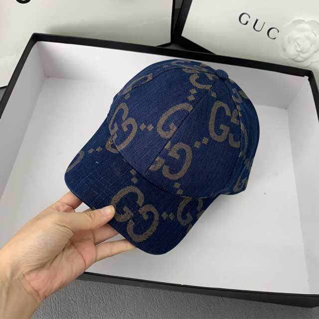 Fashion Print Denim Baseball Cap