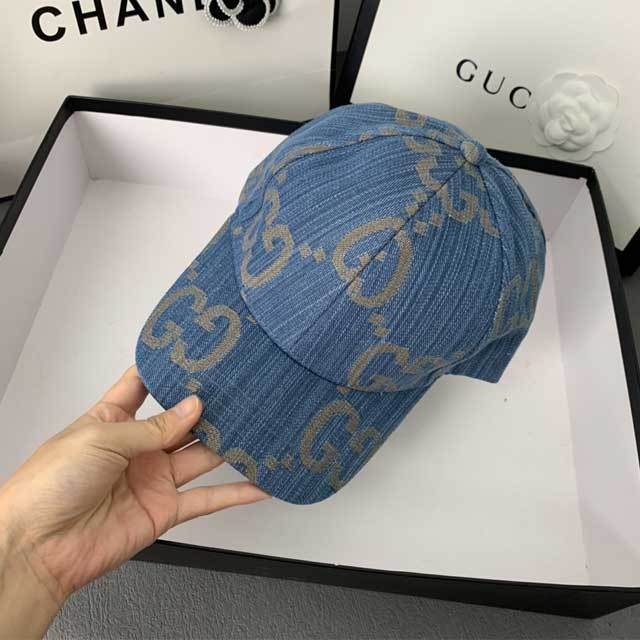 Fashion Print Denim Baseball Cap