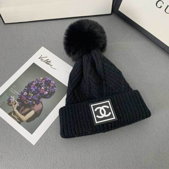 Fashion Square Icon Knit Hat