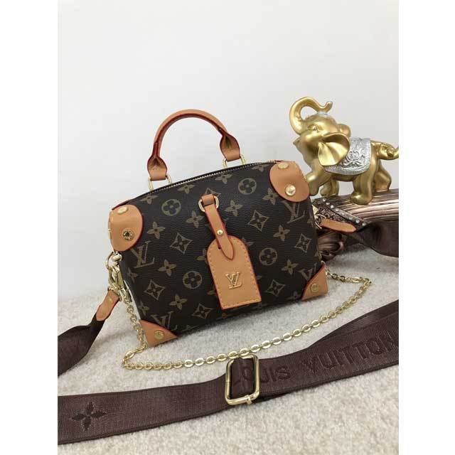 Fashion Print Leather Female Crossbody Bag