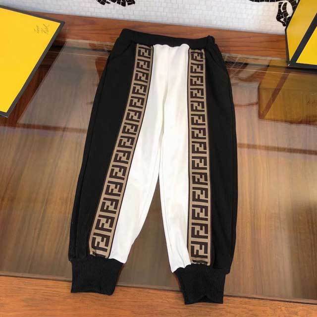 Children Letter Design Casual Pants Set