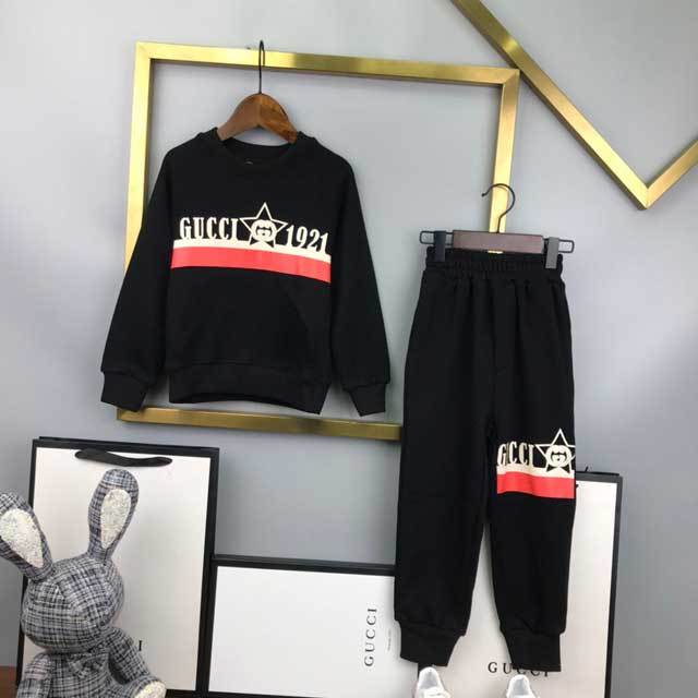 Children Casual Jogging Pants Set