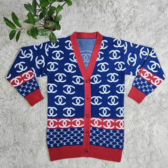Button Knit Cardigan Sweater