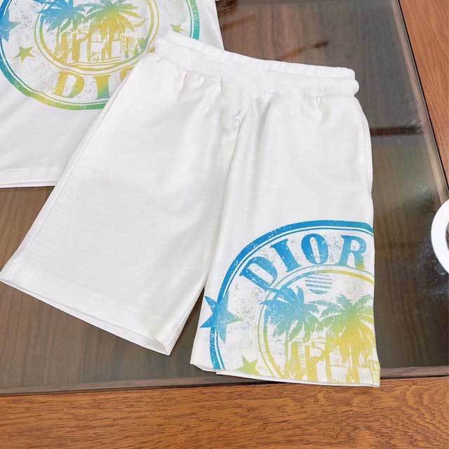 Printed Children Casual Short Set