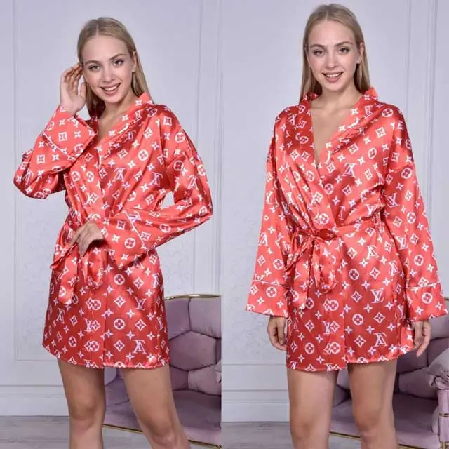 Sexy Printed Nightgown Dress