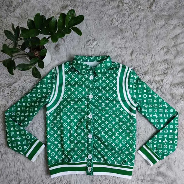 Letter Print Casual Jacket
