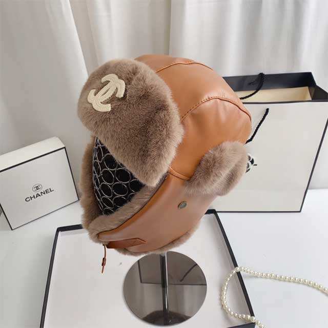 Fuzzy Winter Earflap Hats