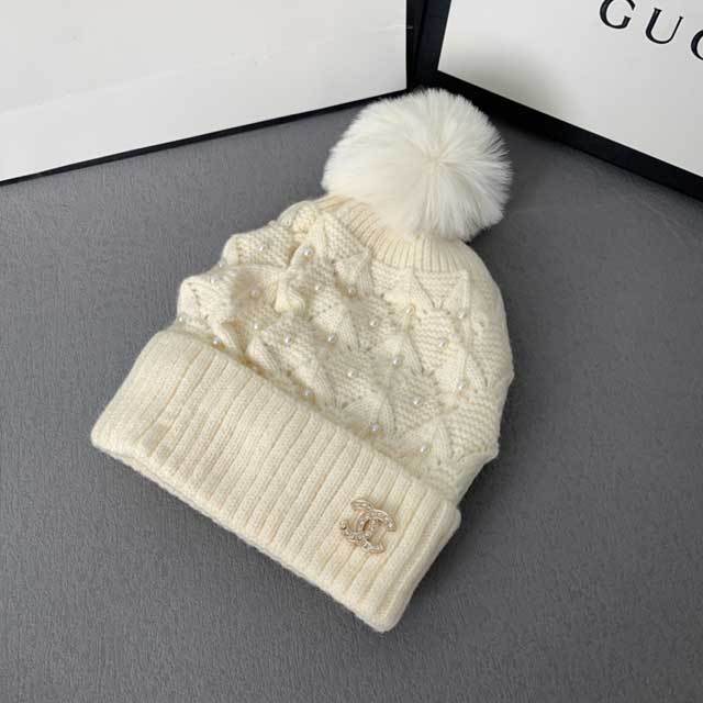 Pearl Knit Winter Hats