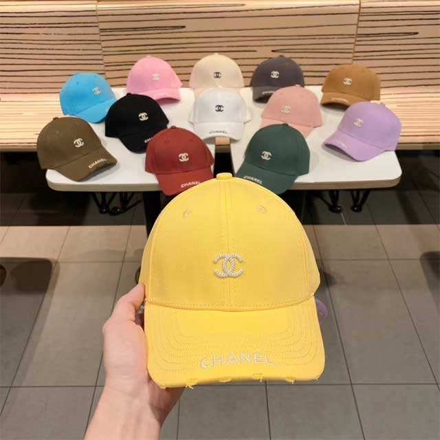 Fashion Logo Ripped Baseball Cap