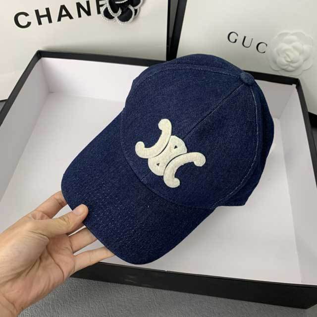 Wash Denim Baseball Cap