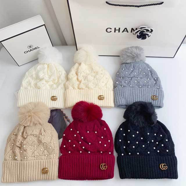 Pearl Winter Knit Hats