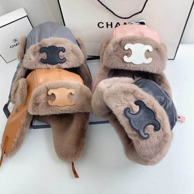 Fuzzy Unisex Earflap Hats