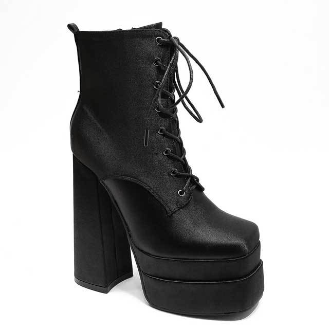 Chunky Heeled Platform Boots