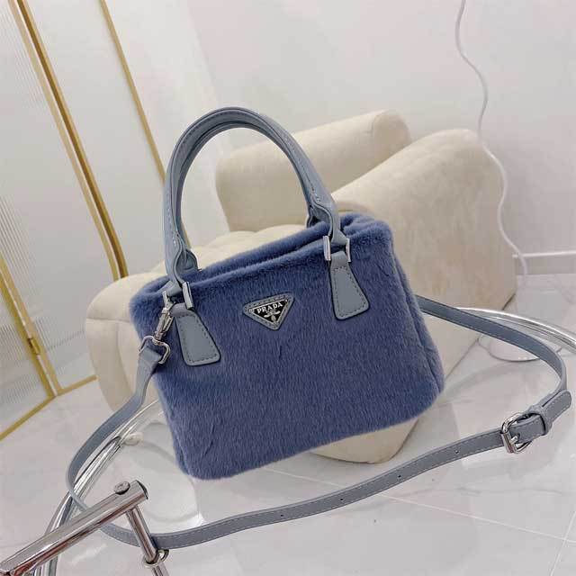 Ladies Fuzzy Casual Hand Bag