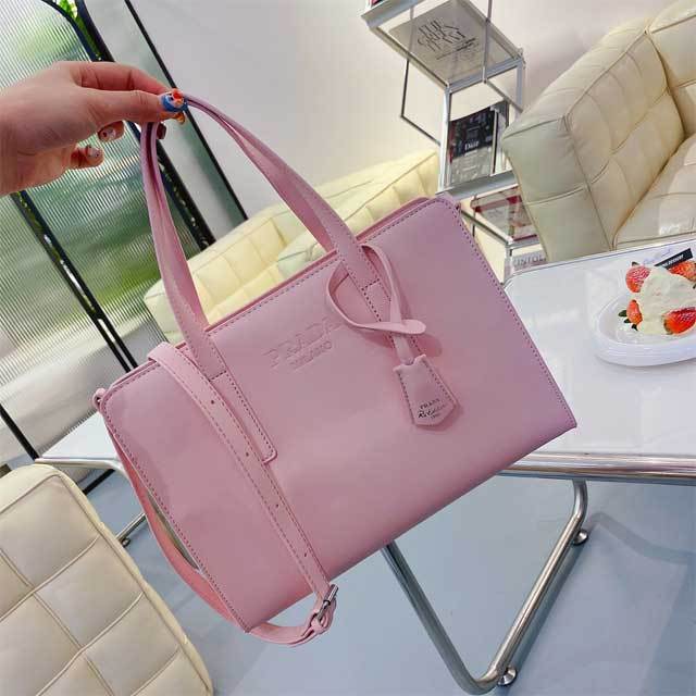 Letter Design Leather Ladies Crossbody Bag