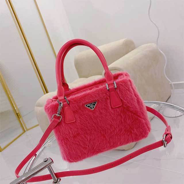 Ladies Fuzzy Casual Hand Bag