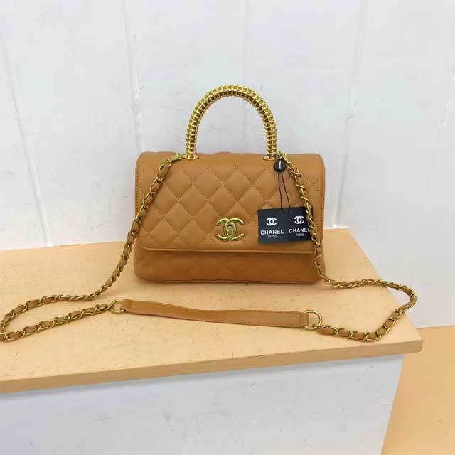 Gold Chain Fashion Messenger Bag
