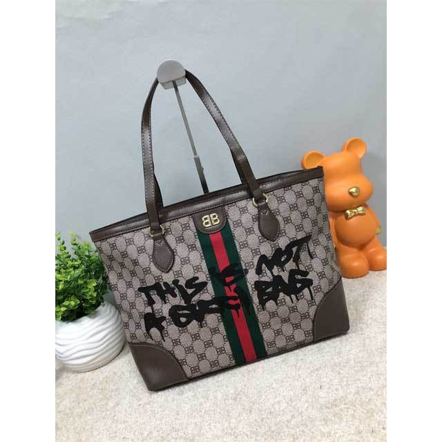 Fashion Print Female Shopping Hand Bag