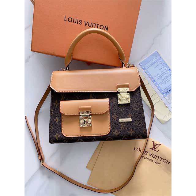 Office Ladies Leather Crossbody Bag