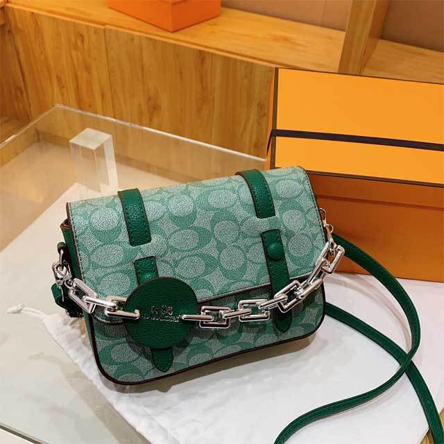 Fashion Print Leather Female Crossbody Bag