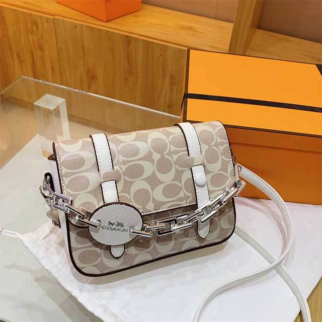 Fashion Print Leather Female Crossbody Bag