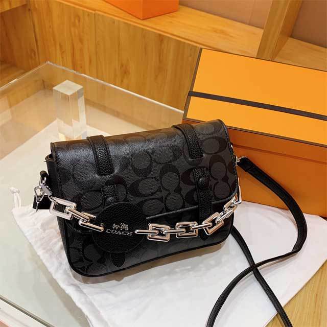 Fashion Print Leather Female Crossbody Bag