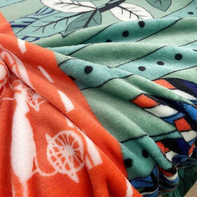 Fashion Multifunction Flannel Blanket