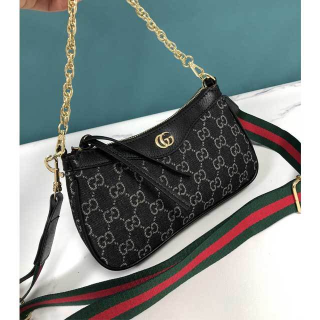 Gold Chain Fashion Underarm Bag