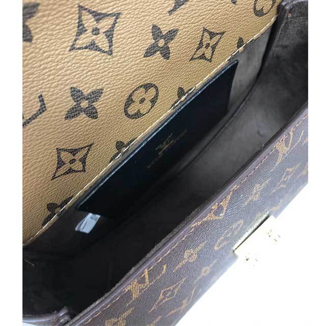 Fashion Letter Print Leather Crossbody Handbag