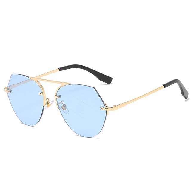 Metal Frame Anti-UV Sunglasses