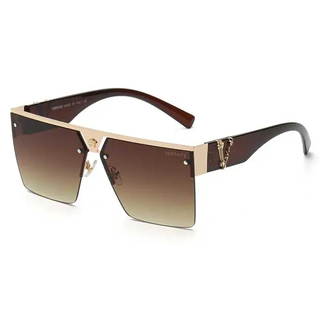 Big Frame Metal Punk Sunglasses