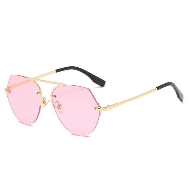 Metal Frame Anti-UV Sunglasses