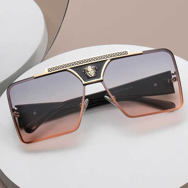 Frameless Punk Style Sunglasses