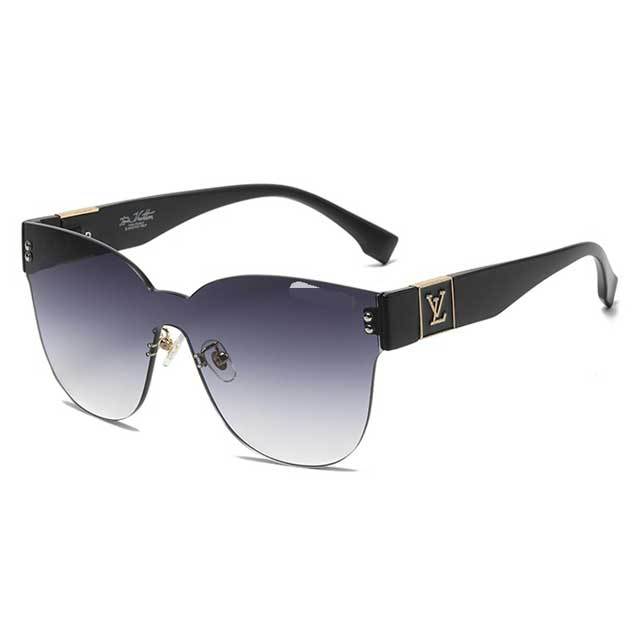 Fashion Frameless One Piece Sunglasses