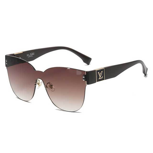 Fashion Frameless One Piece Sunglasses