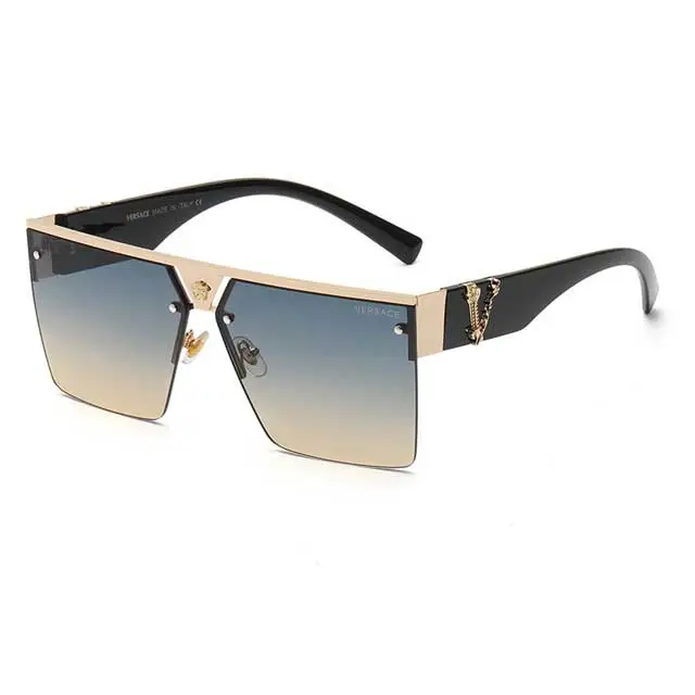 Big Frame Metal Punk Sunglasses