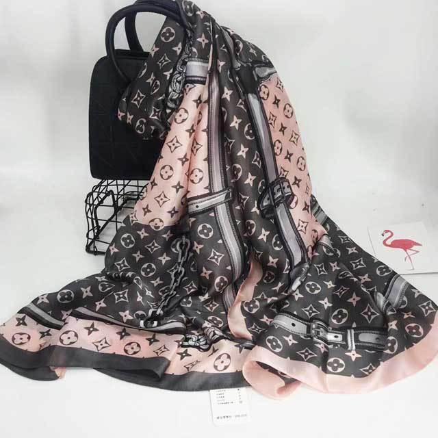Fashion Print Women Silk Scarf