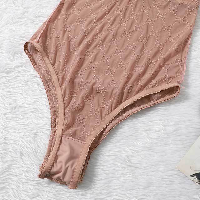 Embroidery Mesh One Piece