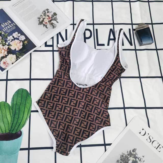 Backless Printed One Piece