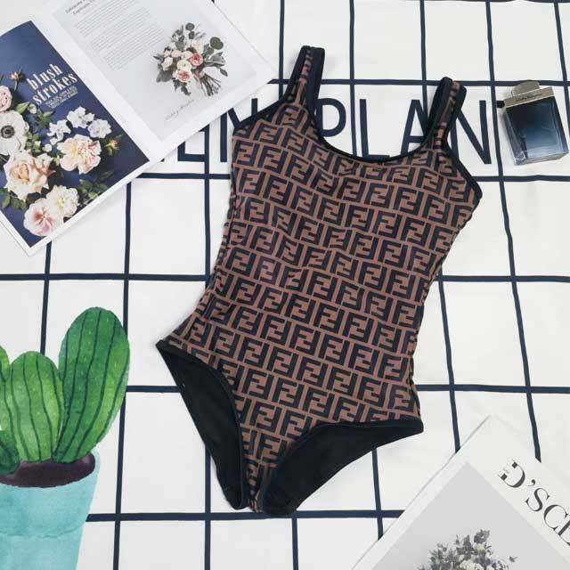 Backless Printed One Piece