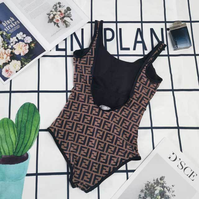 Backless Printed One Piece