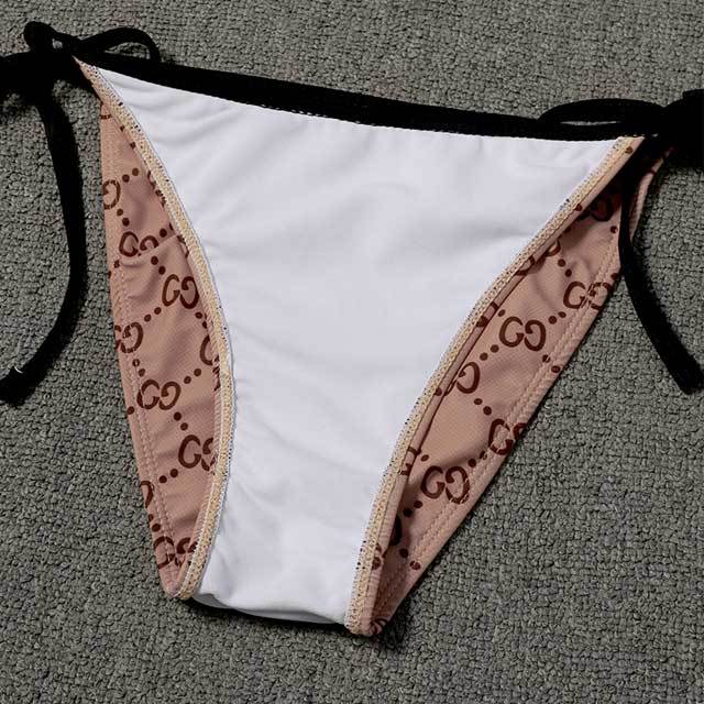 Printed Strappy Bikini Set