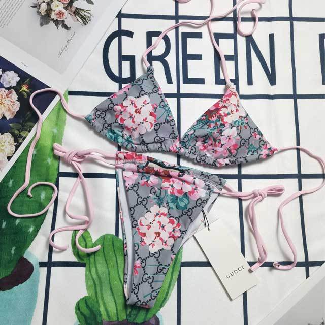 Floral Print Bikini Set