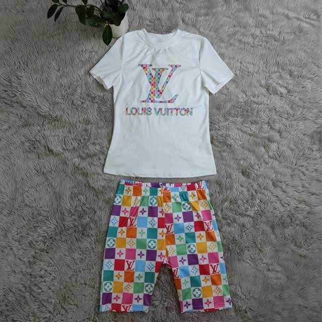 Printed Casual Short Set