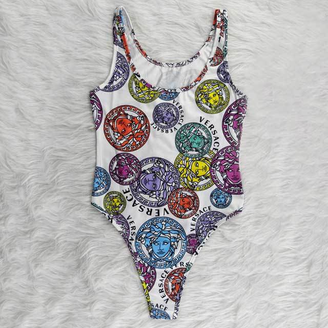 Printed Sleeveless One Piece